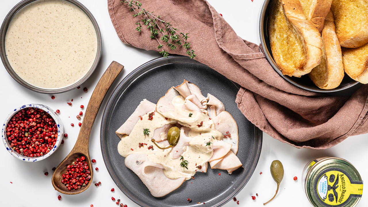 Vitello Tonnato light con Filetto di Tonno al Naturale Angelo Parodi