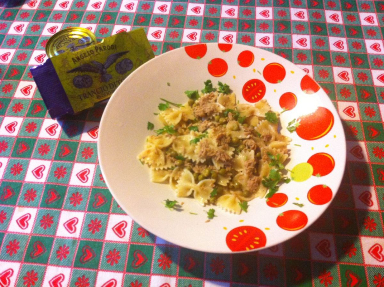  Farfalle al sugo con Trancio di Tonno in Olio d'Oliva Angelo Parodi 