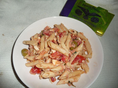 Pasta estiva con Filetti di Tonno in Olio d'Oliva Angelo Parodi