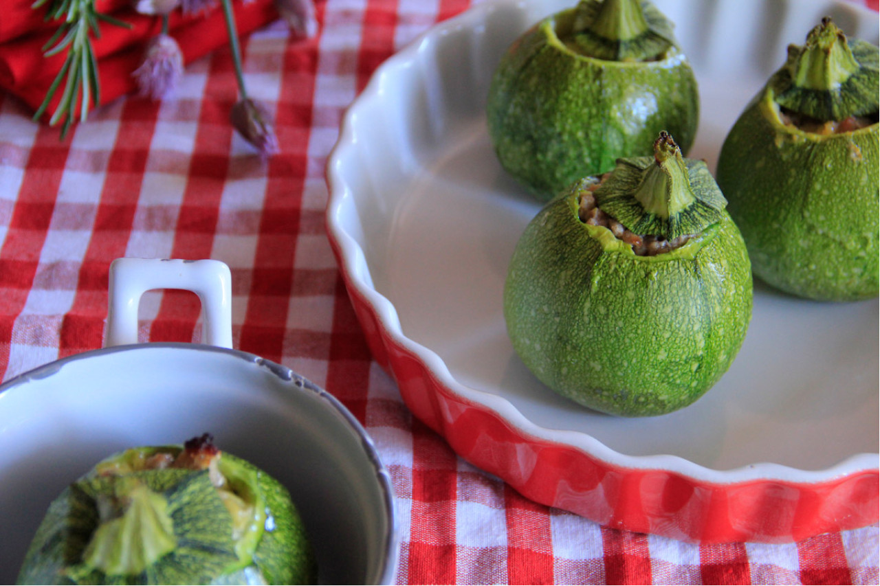 Zucchine ripiene ai Filetti di Tonno in Olio d'Oliva Angelo Parodi