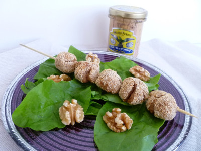 Polpettine di totani, ricotta e Filetti di Tonno in Olio d'Oliva Angelo Parodi