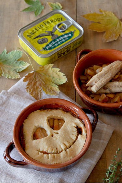 Pie di funghi e Filetti di Sgombro in Olio d’Oliva Angelo Parodi