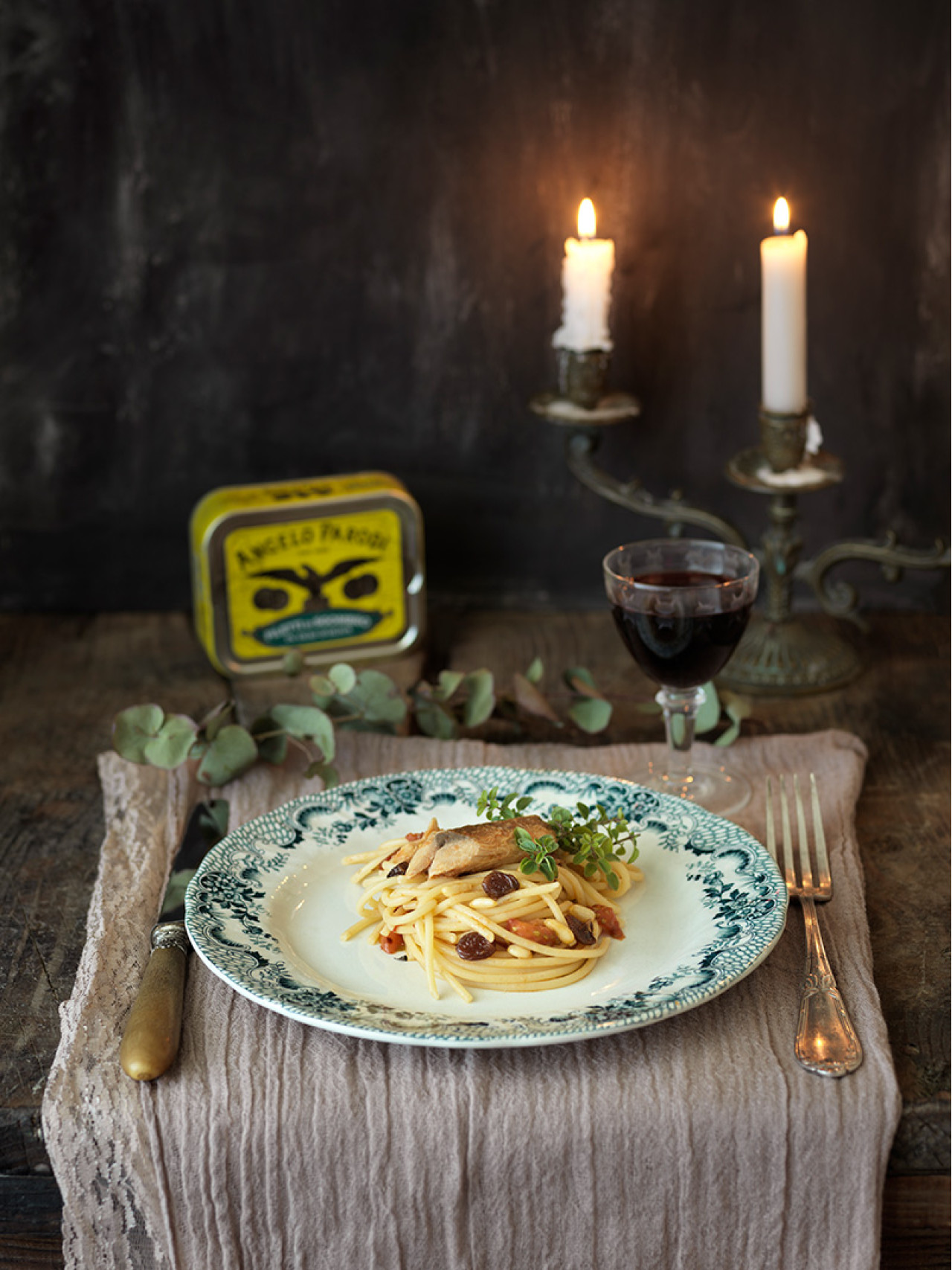 Spaghetti ai Filetti di Sgombro in Olio d'Oliva Angelo Parodi