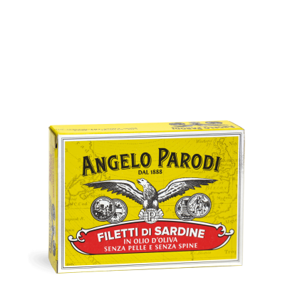 Filetti-di-Sardine-in-Olio-d'Oliva-senza-pelle-e-senza-spine-10x105-g-Angelo-Parodi