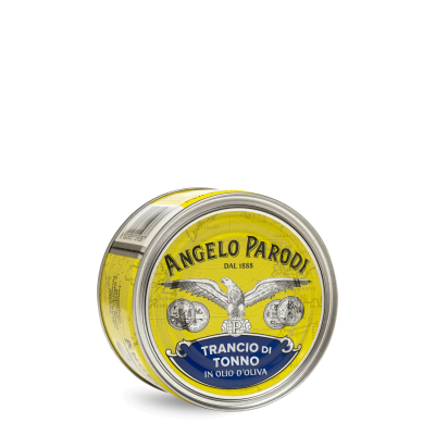 Trancio di Tonno in Olio d'Oliva 4x100 g Angelo Parodi