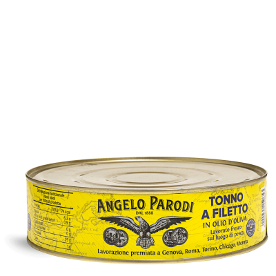 Filetto di Tonno in Olio d'Oliva 1800 g Angelo Parodi