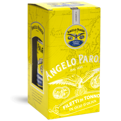 Filetti di Tonno in Olio d’Oliva 900g Angelo Paordi