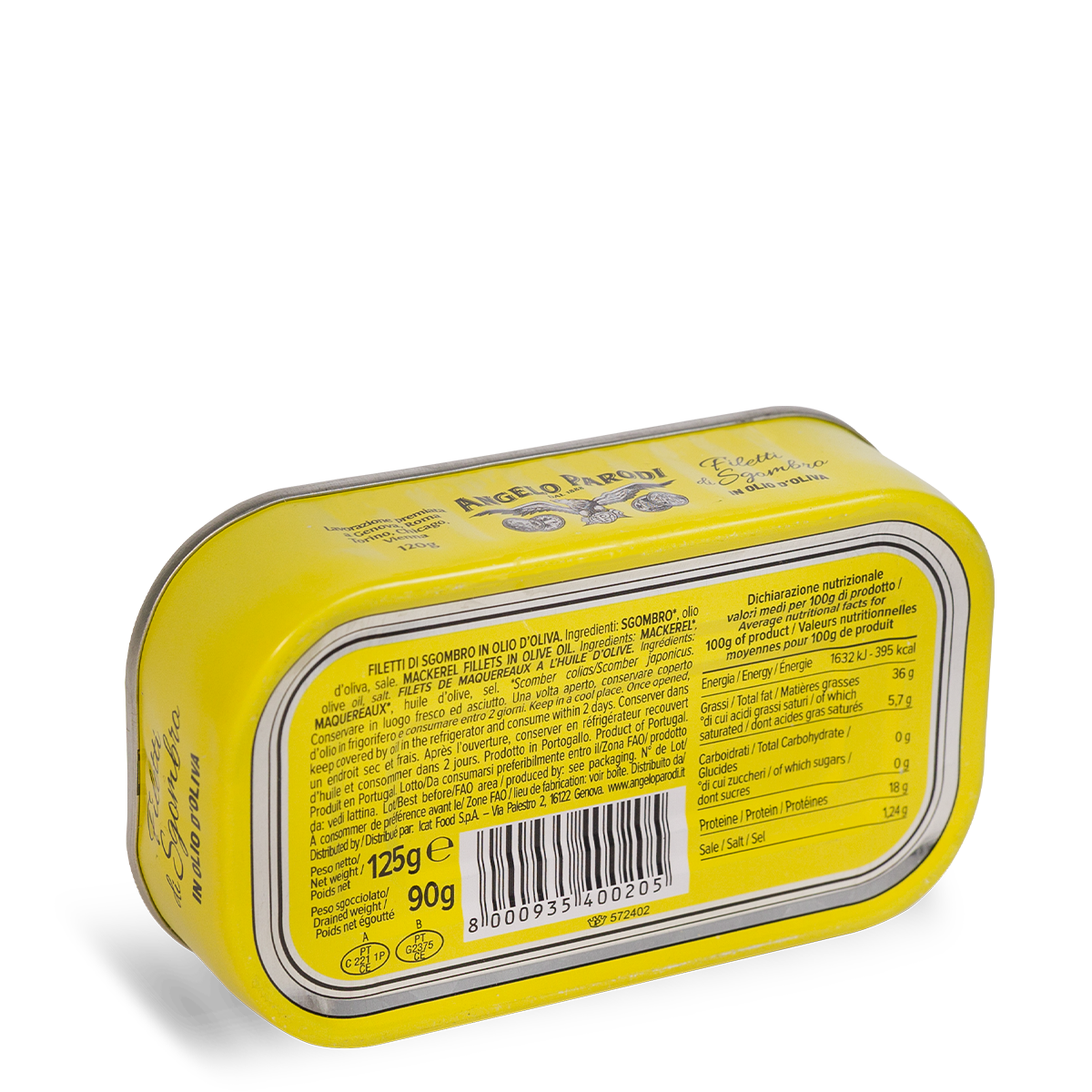 Filetti di Sgombro<br>in Olio d'Oliva 125 g